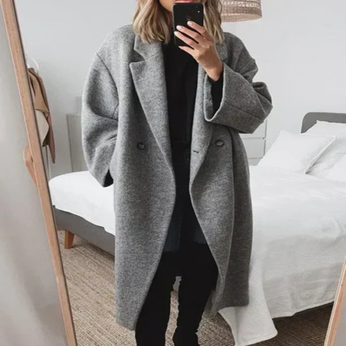Layla - Manteau en Laine Oversized