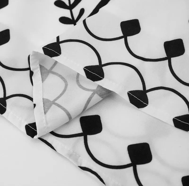 Ensemble Sara – Imprimé Chic de Top et Jupe