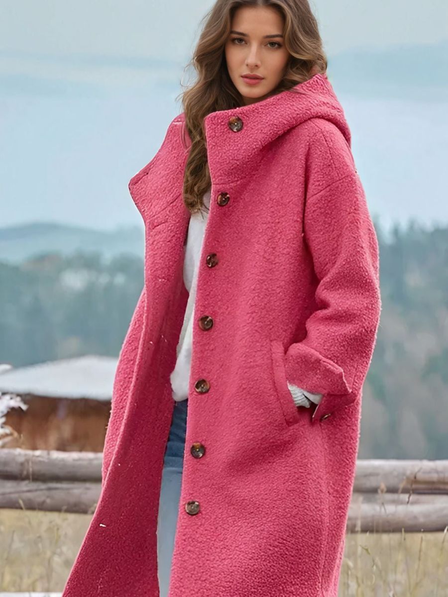 Diana - Manteau long avec capuche