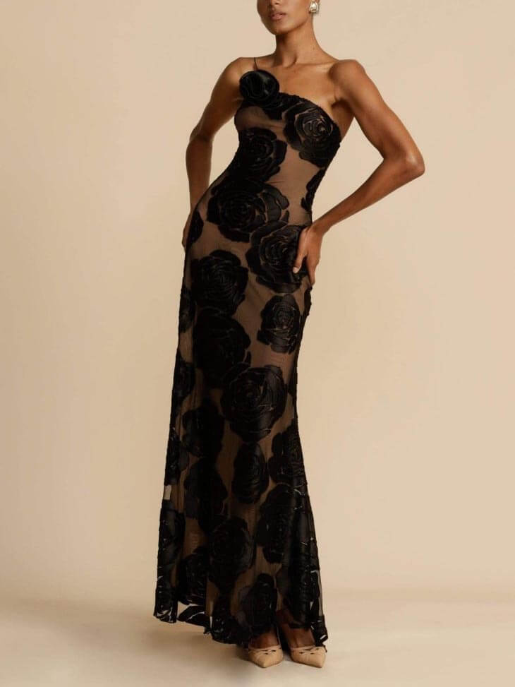 Robe Longue Fleurie Alice