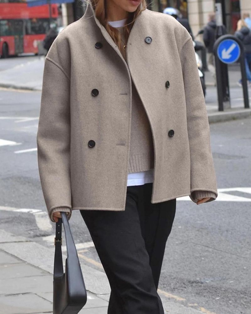 Anaia - Veste Oversized de Style Français