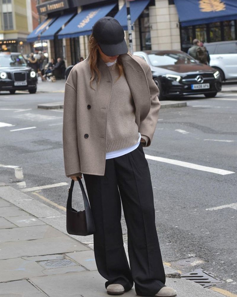 Anaia - Veste Oversized de Style Français