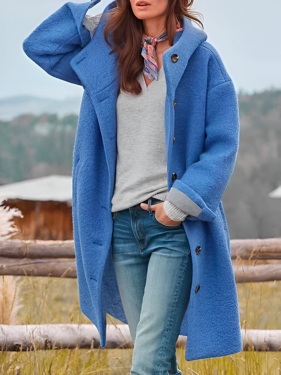 Diana - Manteau long avec capuche