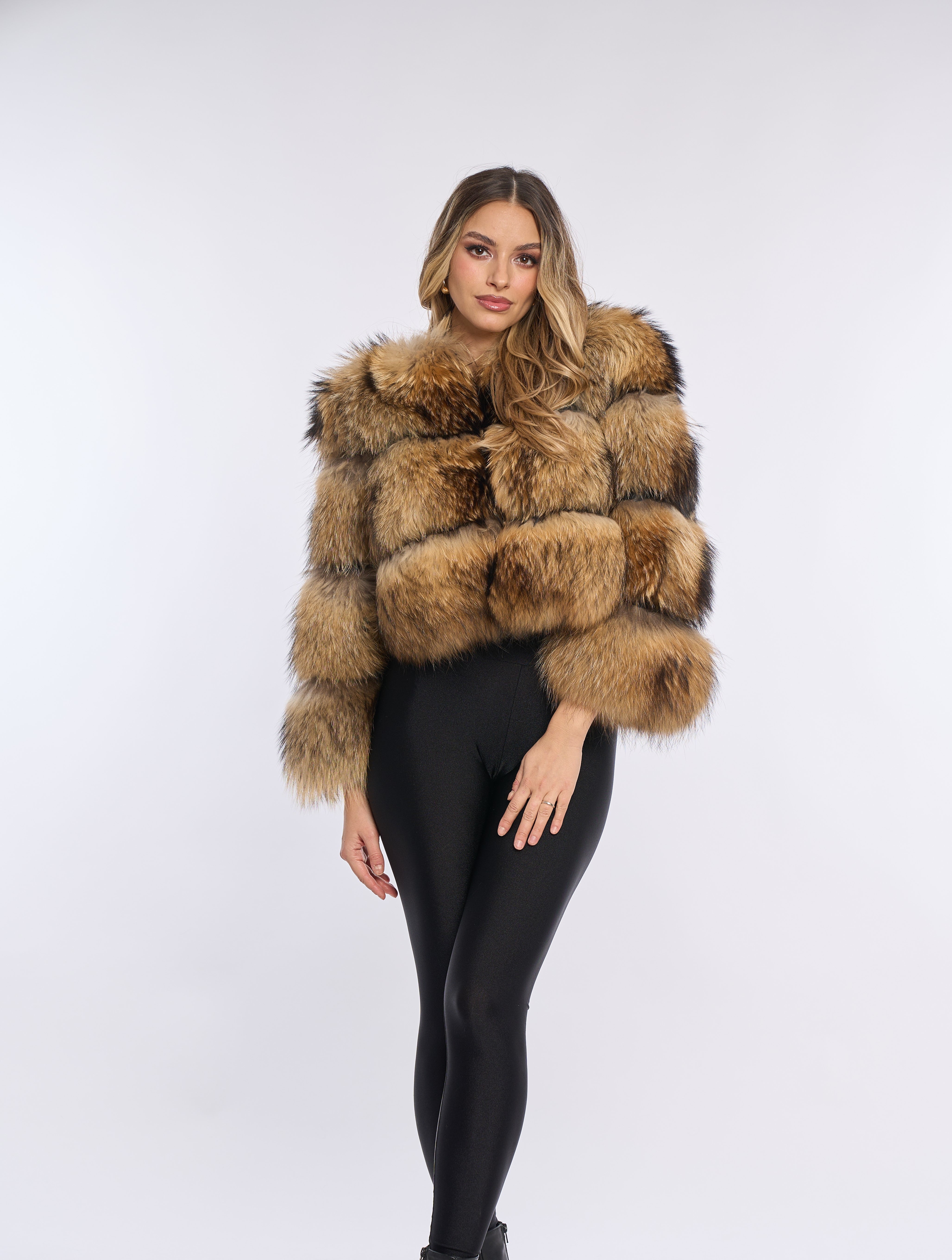 Julia - Manteau court en fourrure