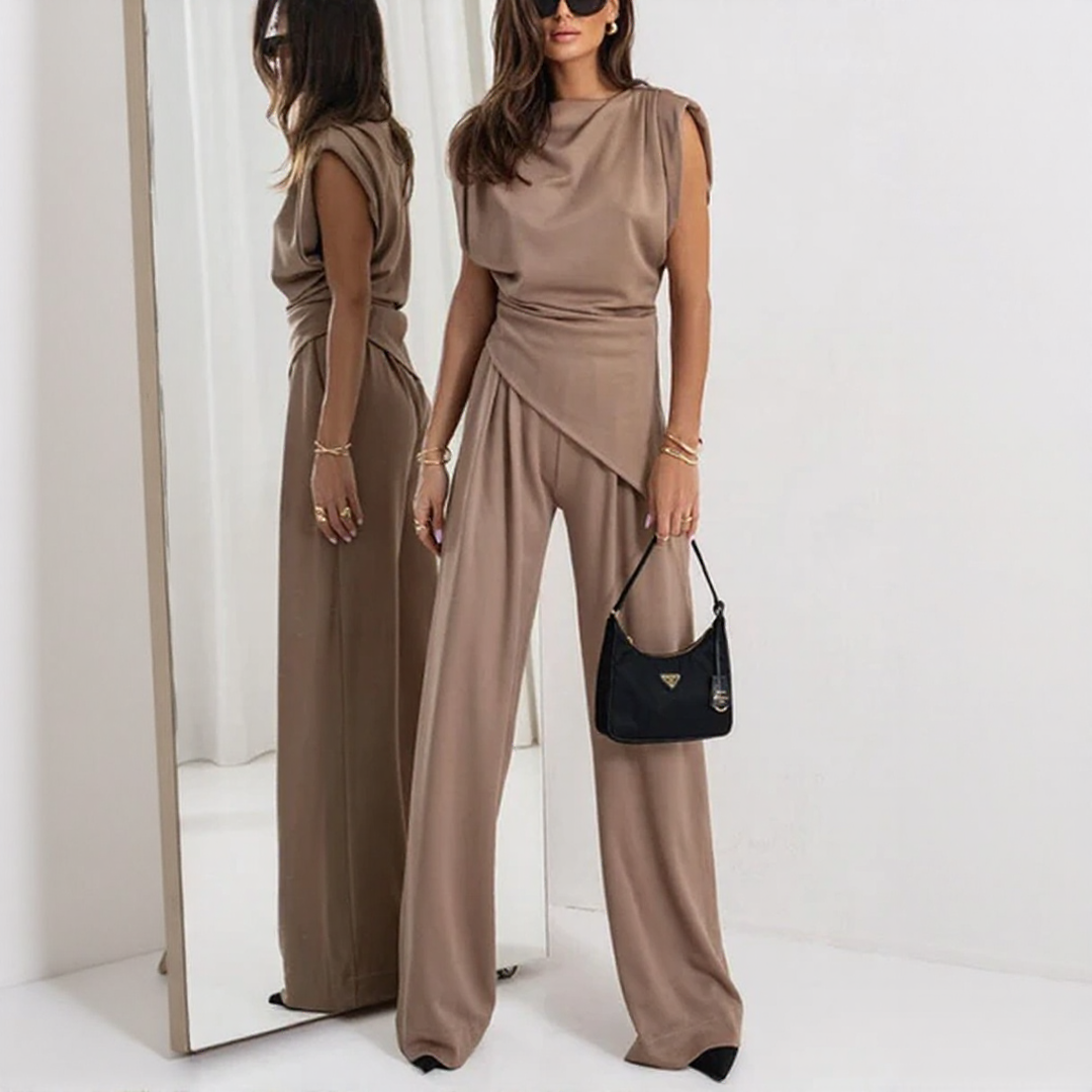 Angelique | Ensemble Élégant en Soie