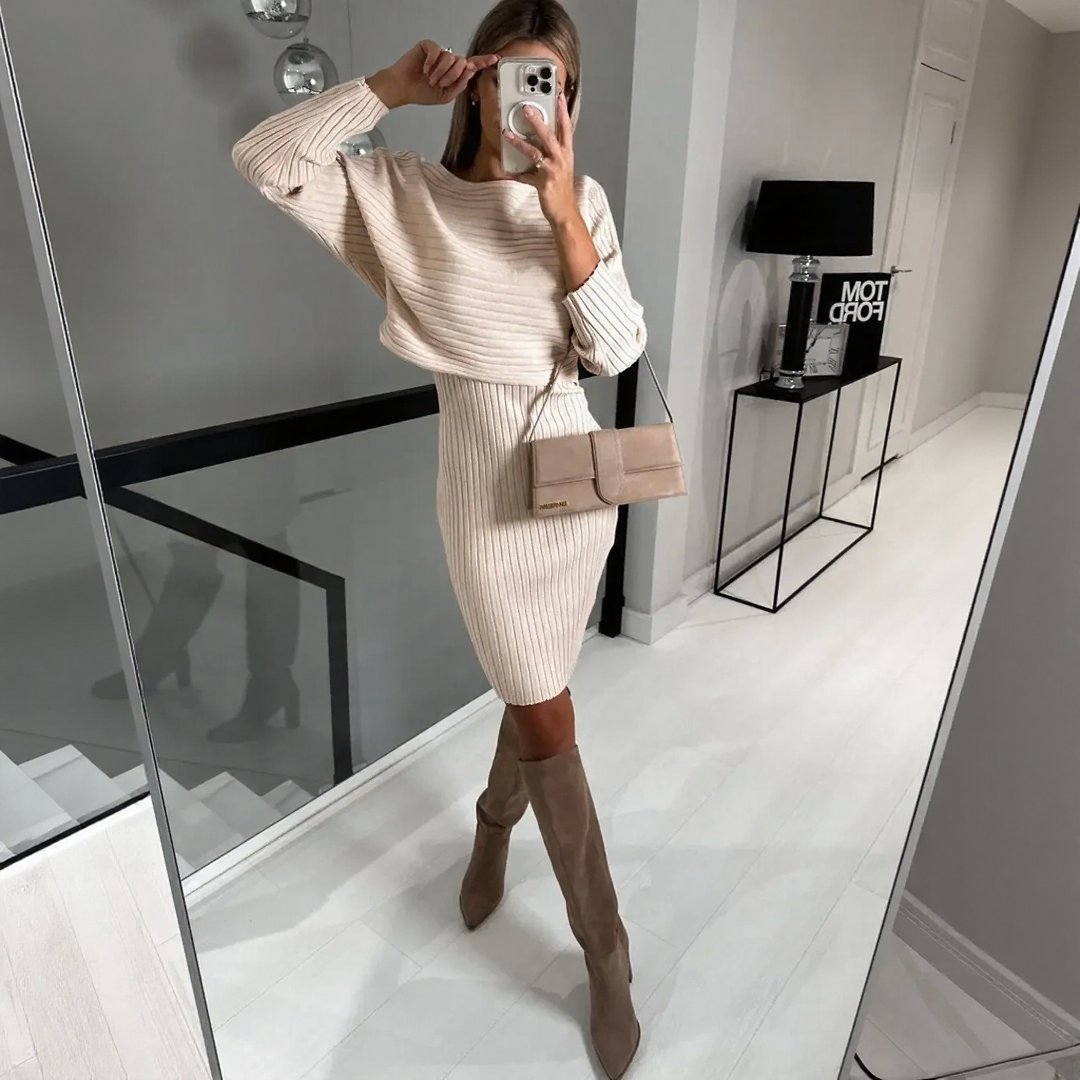 Sally | Ensemble robe et pull