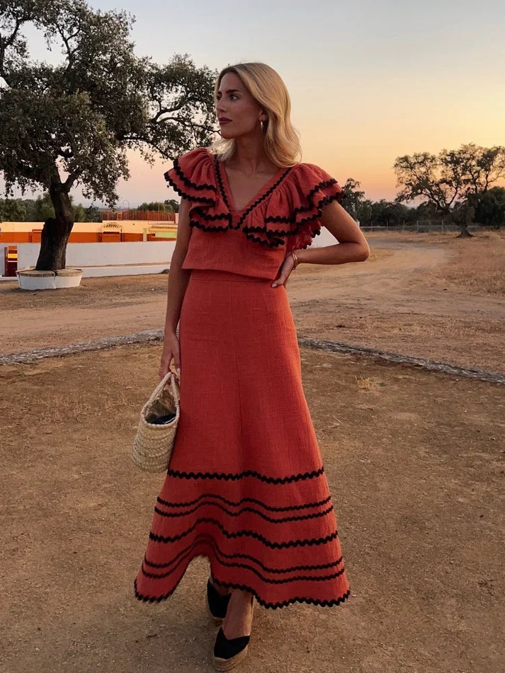 Ensemble Top et Jupe | María