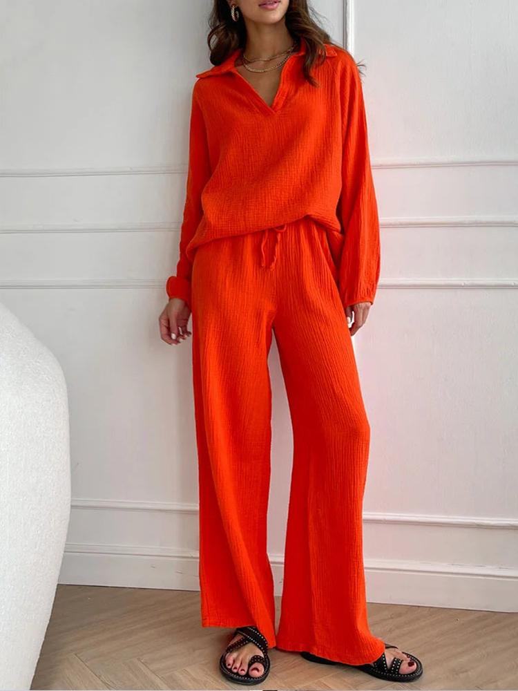 Livia | Ensemble confortable en lin